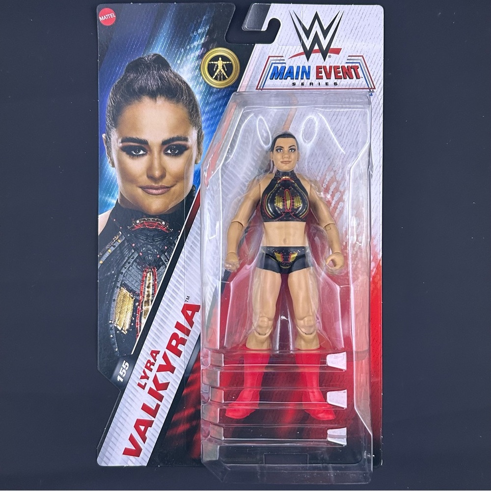 Mattel WWE Main Event Series 155 LYRA VALKYRIA Action Figure 2024 Red Boots